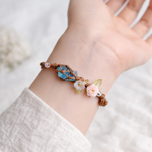 Lucky Stone Braided Bracelet